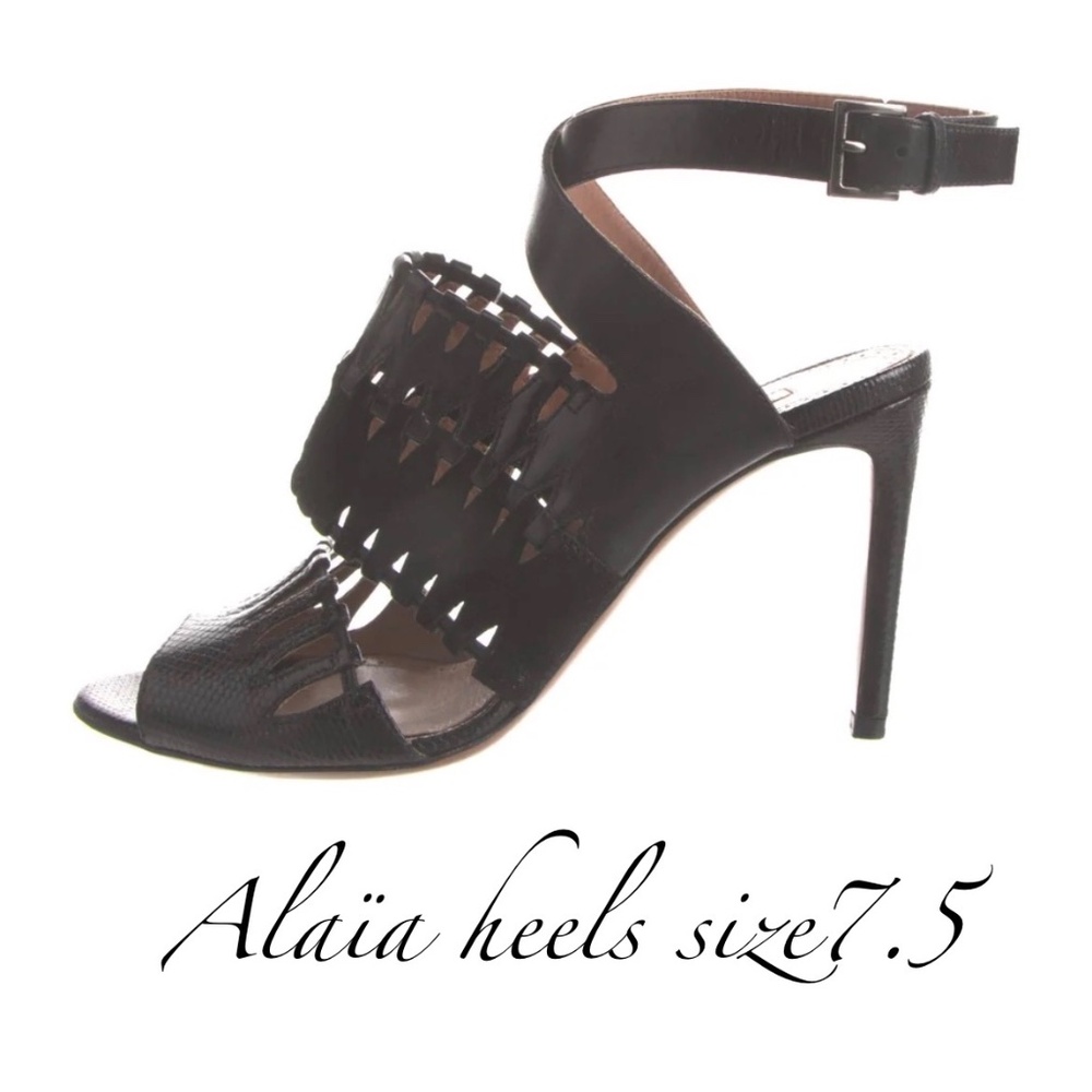 RARE Alaïa cutout heels